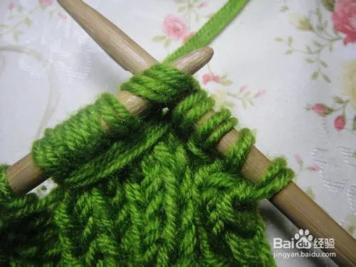 围巾的织法——玉米花详细图解