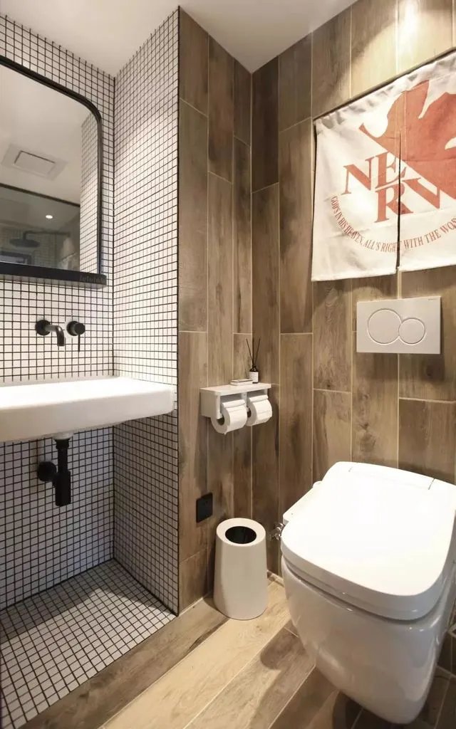 适合卫生间铺的地砖，56款效果美图供参考！