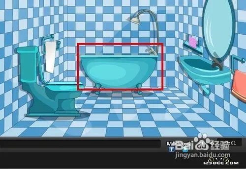 逃出蓝色浴室攻略