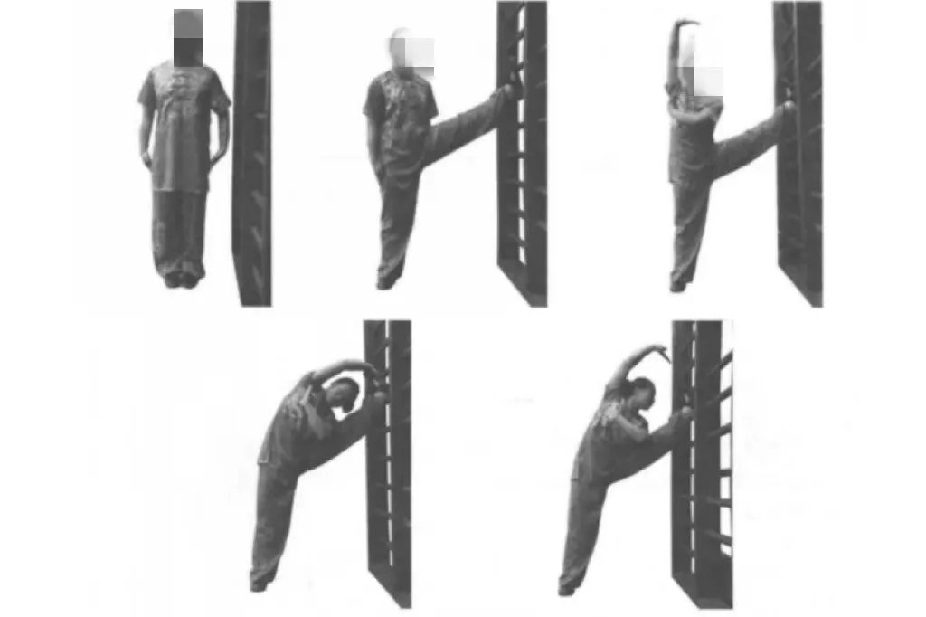 压腿的正确方法图解