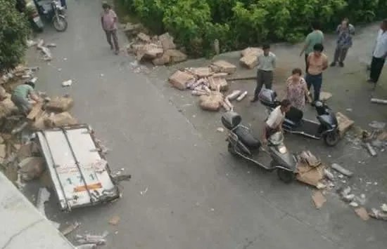 货主回应遇车祸7吨猪肉遭哄抢 事件始末详情及后续介绍