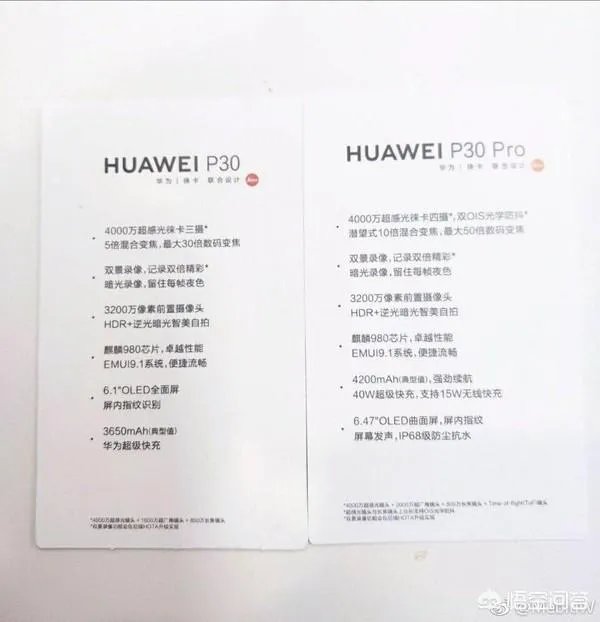 P30和P30Pro到底买哪个好呢？