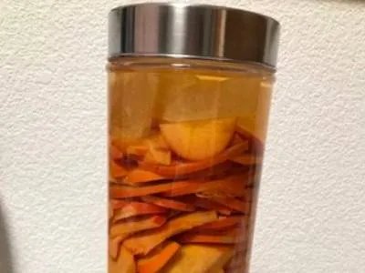 柿子醋的制作方法