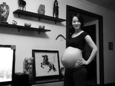 演员谢兰41岁生子