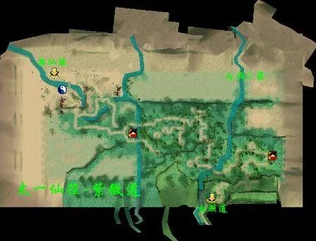 仙剑奇侠传4全部迷宫地图路线详细解析