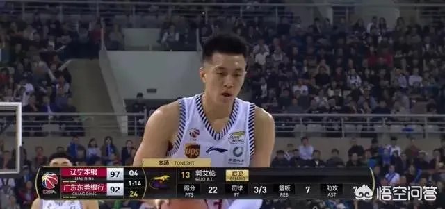 半场只得24分,落后广东队29分,下半场辽宁队还能翻盘吗?