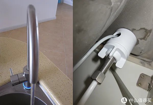 小米净水器厨下式开箱及安装