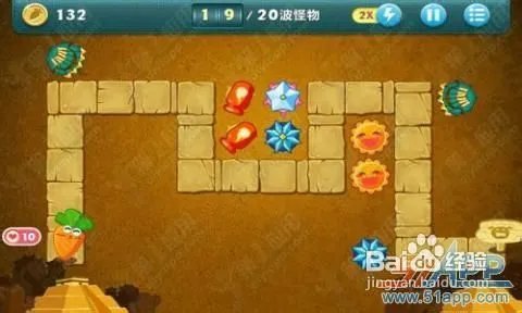 《保卫萝卜》冒险模式Desert沙漠主题攻略第6关