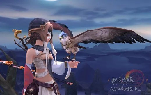 剑网3丐帮宠物隼五种外观游戏实景截图整理