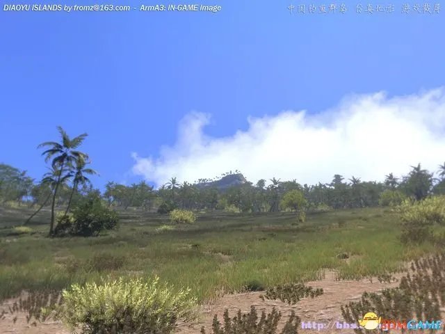 武装突袭3 中国钓鱼群岛MOD 仿真地形