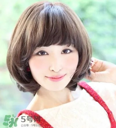 内扣梨花头短发_梨花头短发发型图片