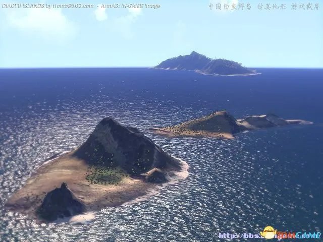武装突袭3 中国钓鱼群岛MOD 仿真地形