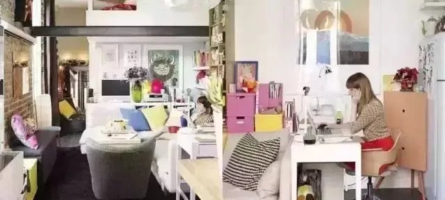 环球家居同样是蜗居，看看法国妹子是怎么布置浪漫小屋的