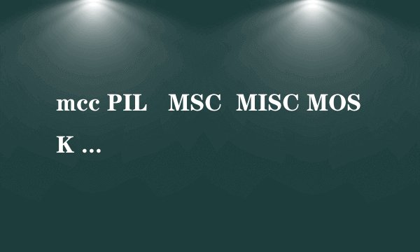 mcc PIL   MSC  MISC MOSK  K-LING  YML AERSK   HMM 船公司中文名称