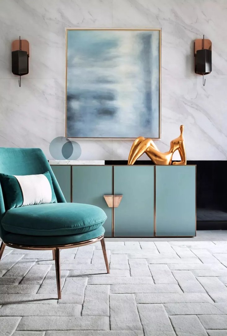 2018年现代轻奢流行色彩搭配大全