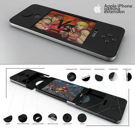 iPhone4完美外接游戏手柄问世 要取代掌机？