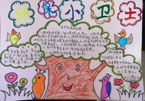 2020全国节能宣传周绿水青山节能增效绘画手抄报