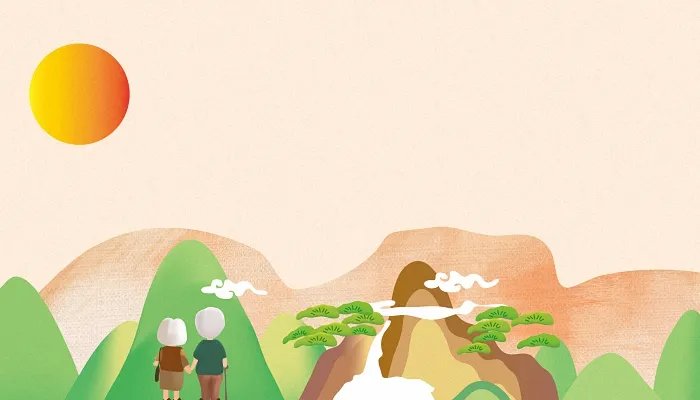 2021重阳节儿童画怎么画 一幅画漂亮简单的重阳节图画