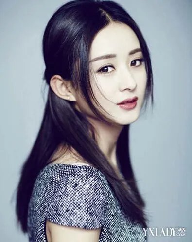 赵丽颖晒齐刘海美照圆脸妹子赶紧跟着学