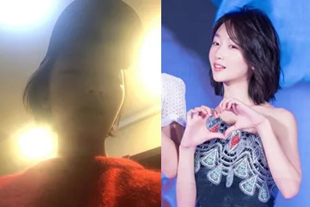 周冬雨灯光下自拍 电影《动物世界》已定档