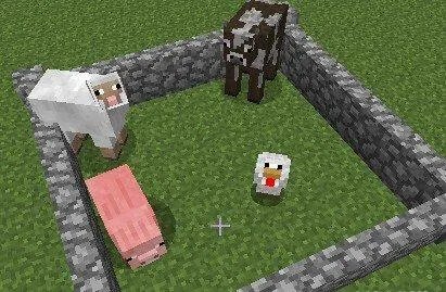 我的世界怎么养动物捕捉方法及用途