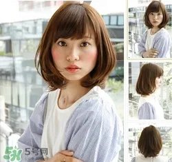 内扣梨花头短发_梨花头短发发型图片