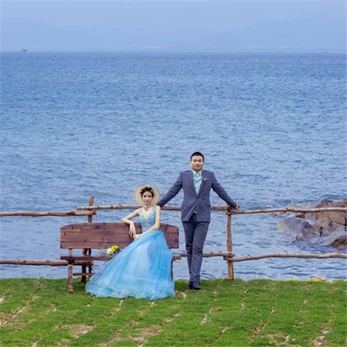 海南三亚外景婚纱摄影哪家好 海南婚纱照一般多少钱