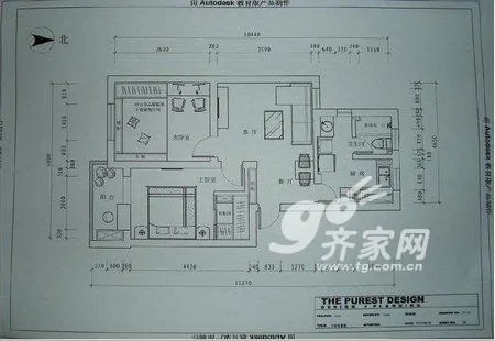二手房装修规律 日式清新小户型设计亮点多