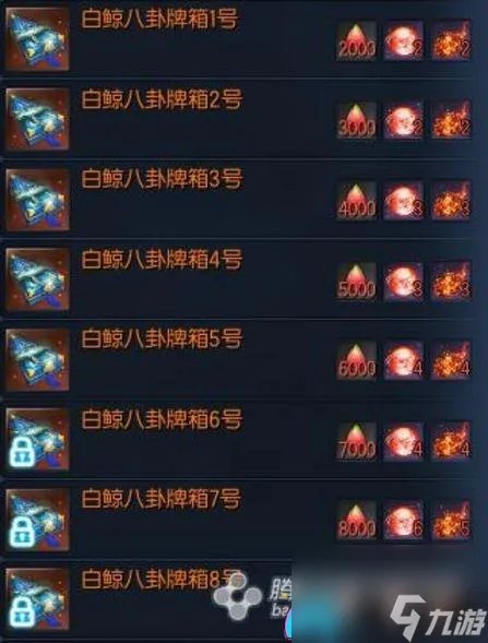 剑灵白鲸八卦兑换合成攻略-剑灵怎么合成八卦牌