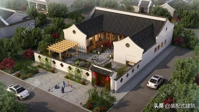 求农村120平一层小别墅设计图？