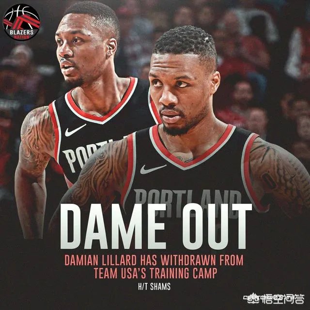利拉德和德罗赞也退出了美国男篮训练营!那么美国队还有哪些球员?整体实力稳么?