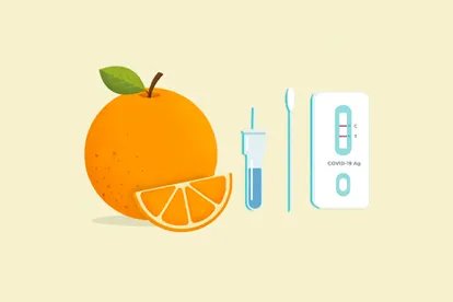 橙子新冠抗原阳性
