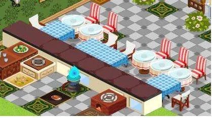 求QQ餐厅15级升级最快摆法