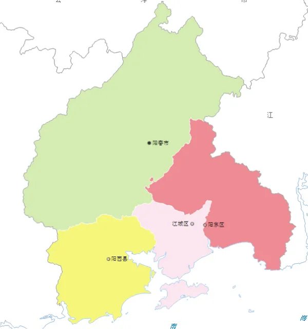 阳江市平冈镇是不是代管高新区