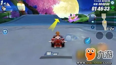 QQ飞车手游广寒仙境怎么跑 广寒仙境跑法解析