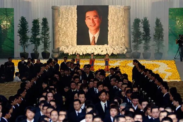 陈楚河爸爸葬礼图片被扒出 揭秘其父亲的真实身份