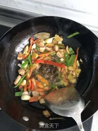 猪血炖豆腐