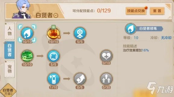 《你好啊勇士》白贤者怎么加点好 白贤者加点攻略