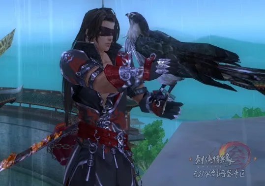 剑网3丐帮宠物隼五种外观游戏实景截图整理