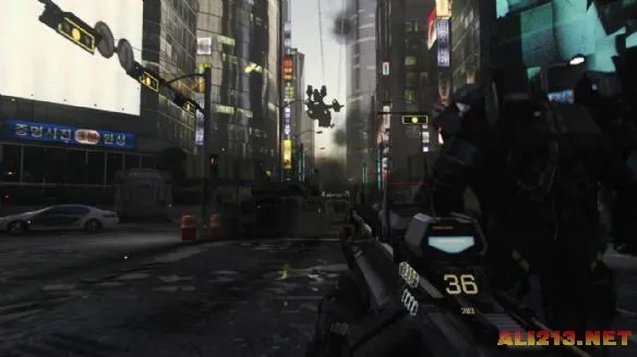 《使命召唤11》E3 9分钟实机演示，首尔成废墟