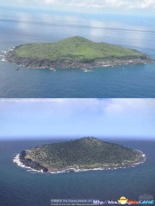 武装突袭3 中国钓鱼群岛MOD 仿真地形