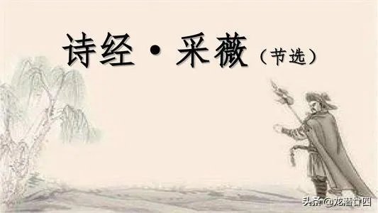 诗经.采薇（节选）的意思？