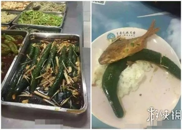 高校饭堂现奇葩菜 那些一见毁三观的第八菜系食堂菜
