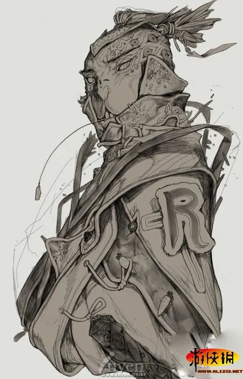 《创世纪战4》角色原画集曝光 颇具金亨泰风格