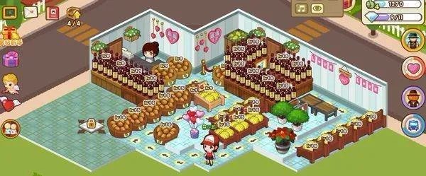 qq超市水果妹便利店21级 口碑4摆法