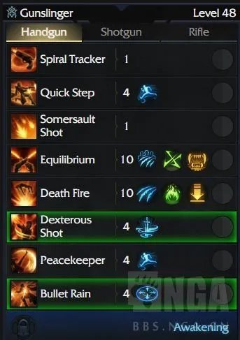 《失落的方舟》女枪手1-50级加点指南