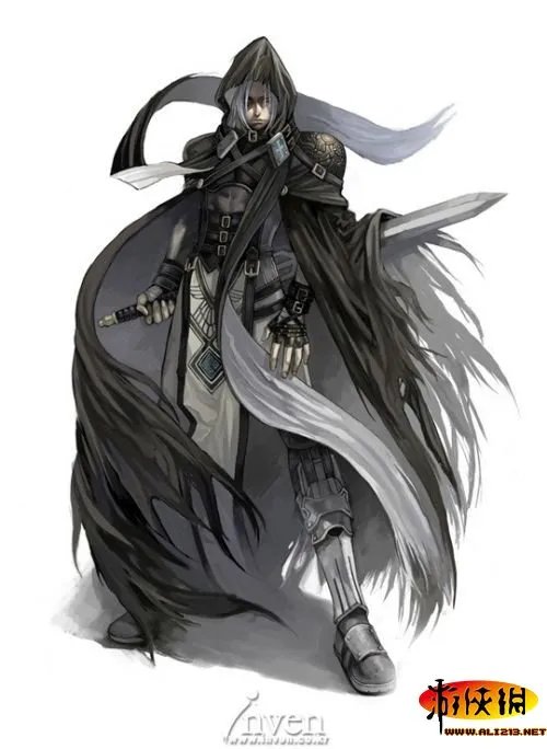 《创世纪战4》角色原画集曝光 颇具金亨泰风格