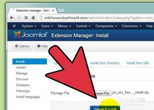 如何安装Joomla模板