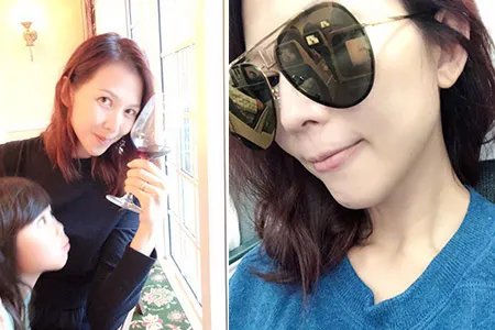 蔡少芬怀二胎旧照分享育儿心得 晚餐只吃白粥网友心疼