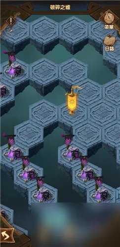 剑与远征破碎之墟绿色路线怎么打